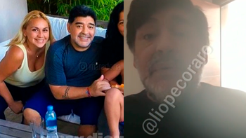 El video íntimo de Maradona y Verónica Ojeda