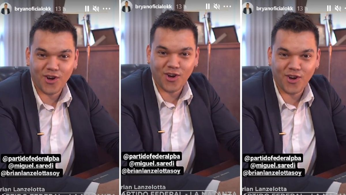 Brian Lanzelotta explicó qué lo motivó a meterse en política