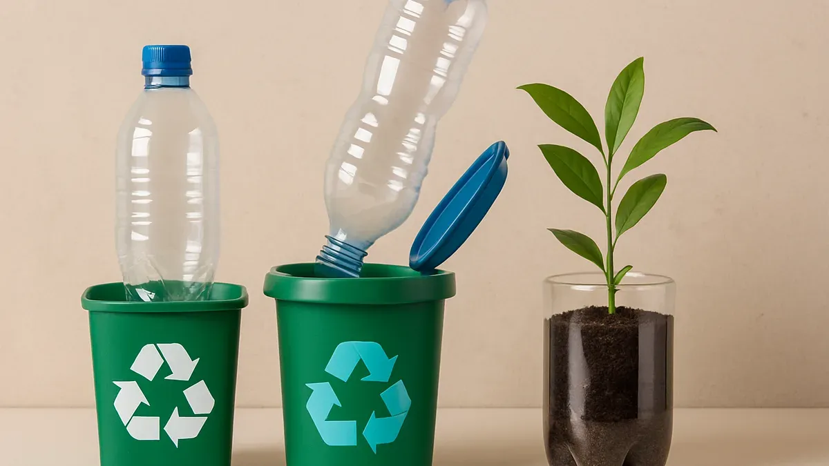 Botellas de plástico: 3 formas simples de reciclarlas y darles una segunda vida. (Imagen ilustrativa)