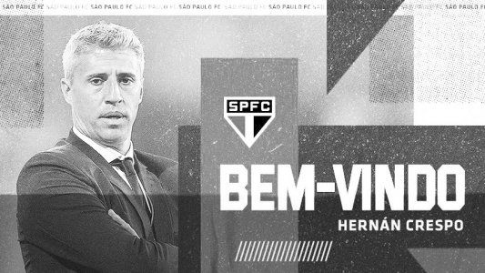 Sao Paulo oficializó a Crespo como su nuevo entrenador por dos años