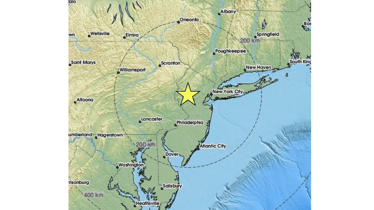 Un sismo de magnitud de 4,8 en la escala de Richter sorprendió este viernes la zona metropolitana de la ciudad de Nueva York.