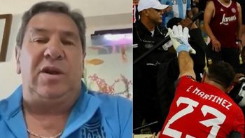 El exabrupto del papá de Dibu Martínez tras la defensa de su hijo a los hinchas argentinos en Brasil