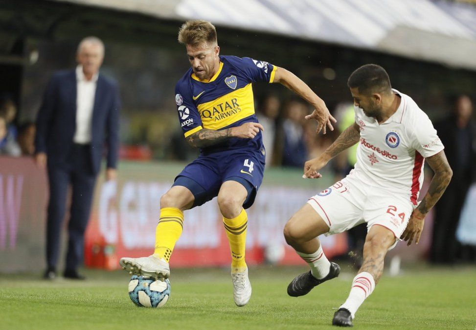 En el choque de punteros, Boca sufrió el funcionamiento colectivo de Argentinos Juniors