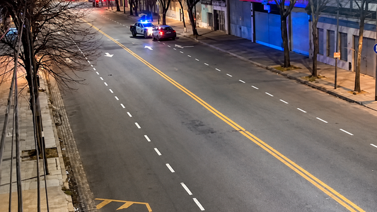 Persecución policial: escapaban en un auto robado y todo terminó con un violento final