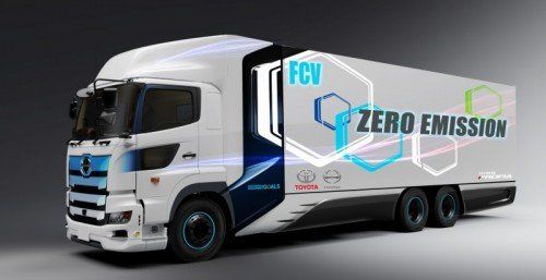 Toyota desarrolla un camión de pila de combustible de hidrógeno con 600 kilómetros de autonomía