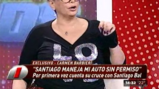 Carmen Barbieri: “Las palabras de Santiago son cuchilladas”