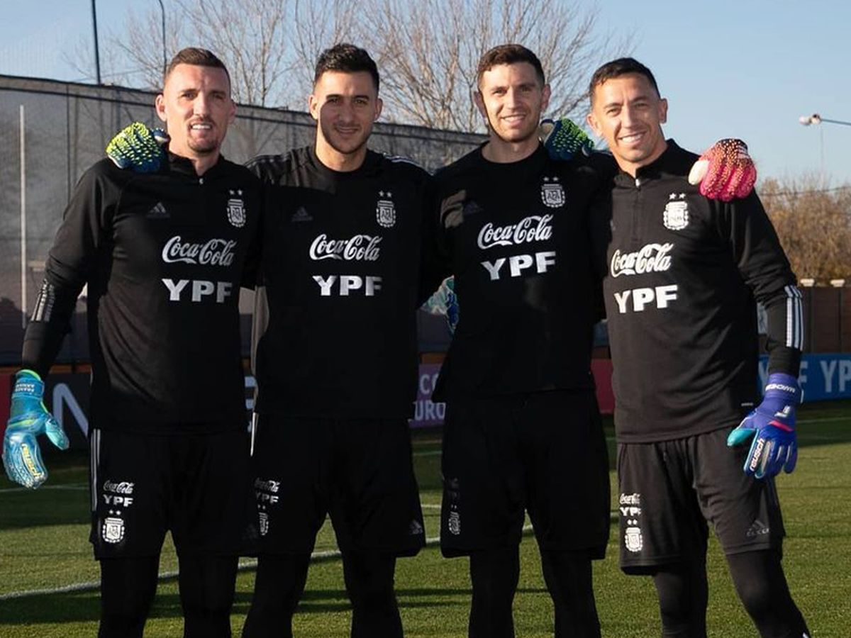 Quiénes son los 6 arqueros argentinos que pelean por un lugar en el Mundial  de Qatar 2022