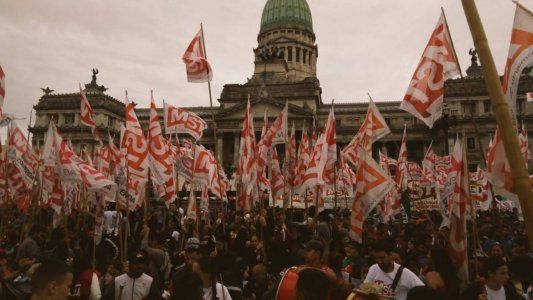 Los movimientos sociales y la izquierda, los protagonistas de las marchas del 1° de mayo