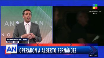 Operaron a Alberto Fernández. (Foto: América Noticias)