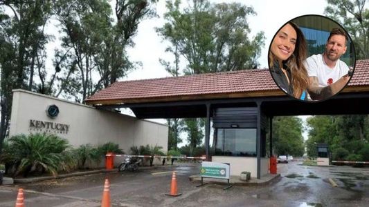 Susto en el country de Lionel Messi: un objeto cayó del cielo y generó pánico entre los vecinos