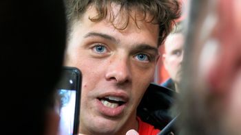 la inesperada reaccion de santiago maratea en medio de su colecta para independiente