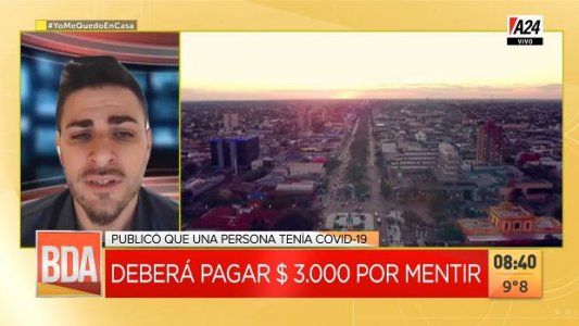 Multan a formoseño por difundir una “fake news” de un contagio de COVID-19