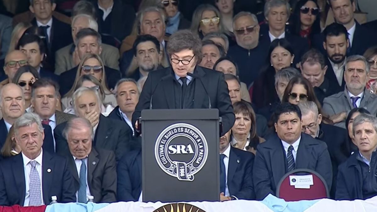 Javier Milei habla en La Rural: todas las definiciones del Presidente