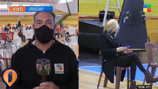 Mercedes Sarrabayrouse recibió la segunda dosis contra el covid