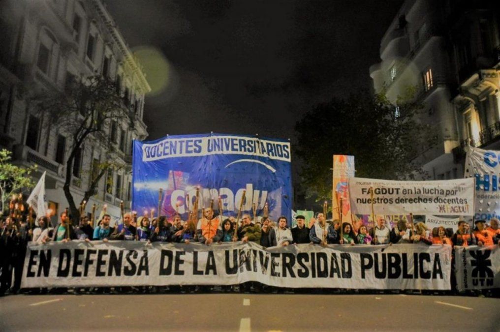 Los gremios docentes universitarios anunciaron un paro. (Foto: archivo)