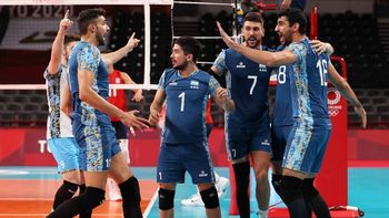 Argentina logró un triunfazo en vóley ante Estados Unidos y se clasificó a cuartos en Tokio 2020