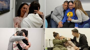 Así fue el emotivo reencuentro de las soldados israelíes con sus familiares tras más de 15 meses con Hamas