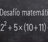 Desafío matemático: ¿en cuánto tiempo lo podés resolver?