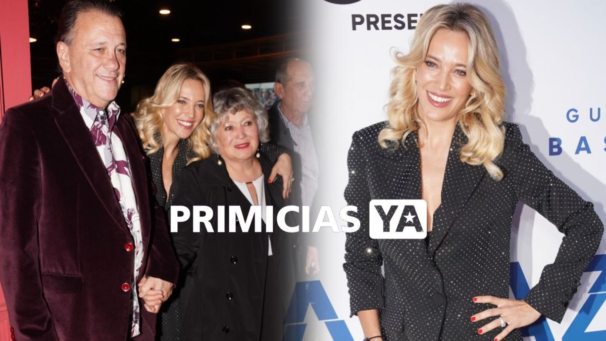 Junto a sus padres Luisana Lopilato deslumbró en la presentación de su nueva película: las fotos