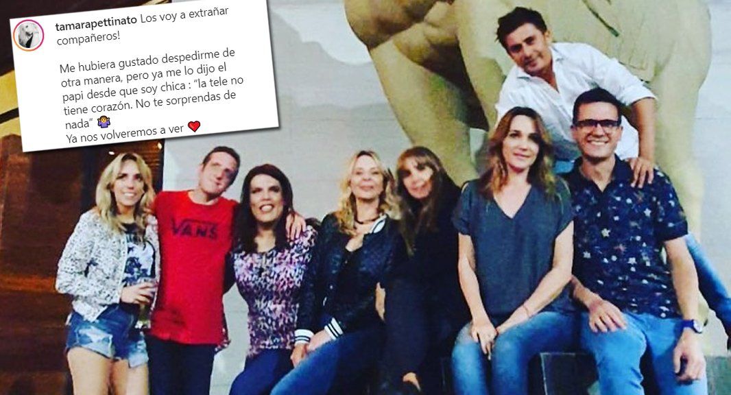 Tamara Pettinato se despidió del programa de Verónica Lozano: La tele no tiene corazón