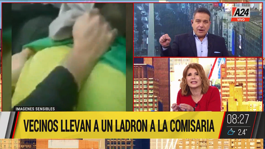 Vecinos atraparon a un ladrón infraganti en Temperley