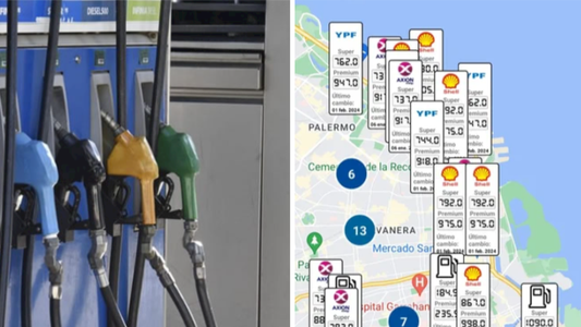 Aumento de combustible: cómo saber dónde cargar la nafta MÁS BARATA