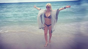 Wanda Nara publicó una foto en body que rompió corazones