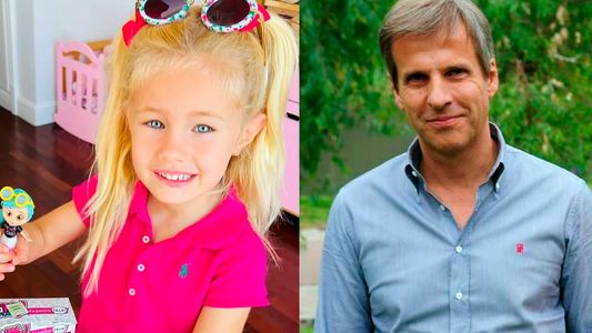 Martín Redrado le hizo un insólito regalo a Matilda por su cumpleaños de 4