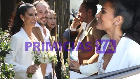 Las fotos del casamiento de Silvina Escudero y Federico