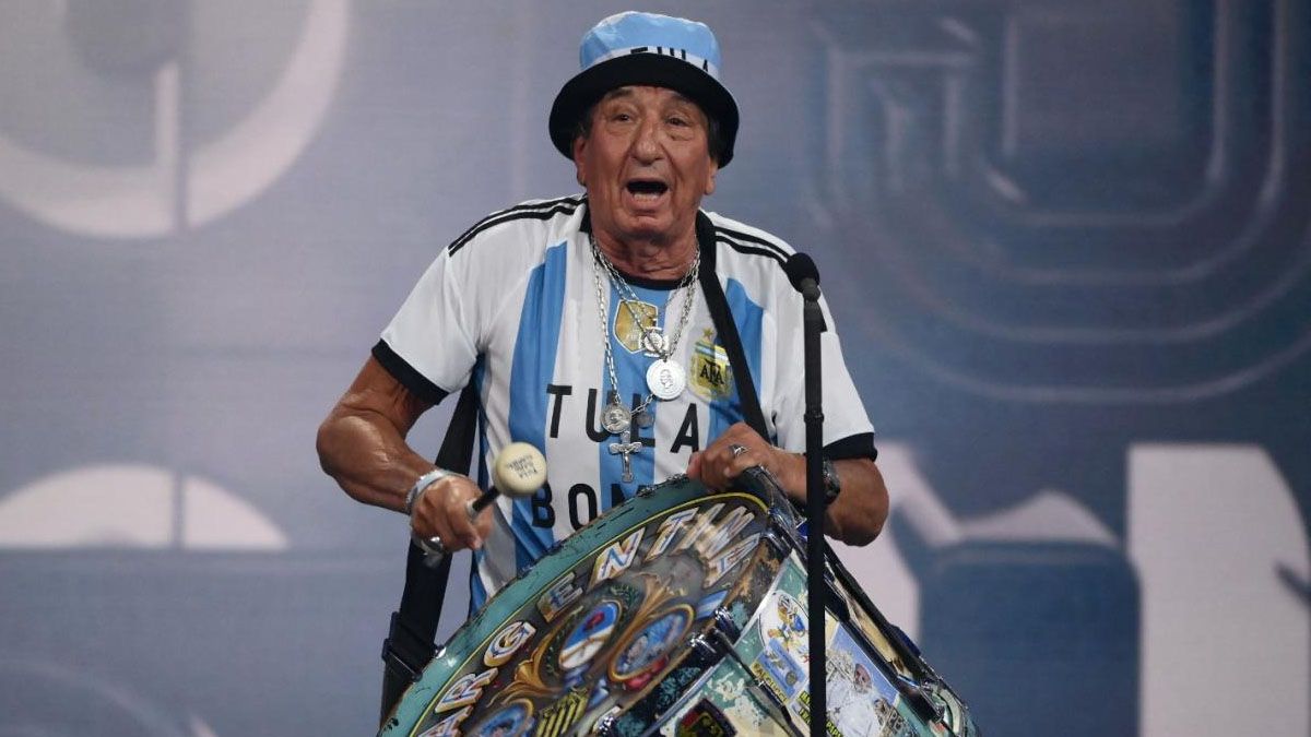 Dolor en el fútbol: murió Tula, el hincha más famoso de la Selección argentina