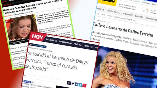 La prensa paraguaya refleja la tragedia de Dallys Ferreira