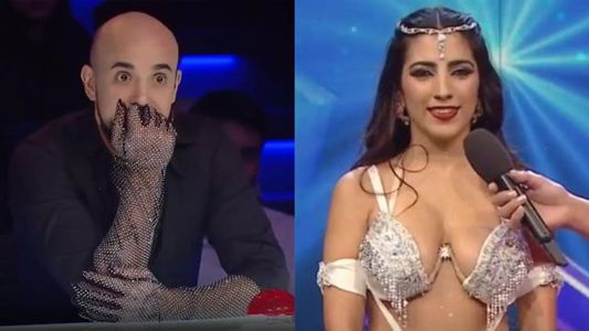 El fuerte piropo de Abel Pintos a una participante que bailó danza árabe en Got Talent Argentina