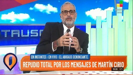 Jorge Rial volvió a criticar fuerte a Martín Cirio: Hace un culto de la pedofilia