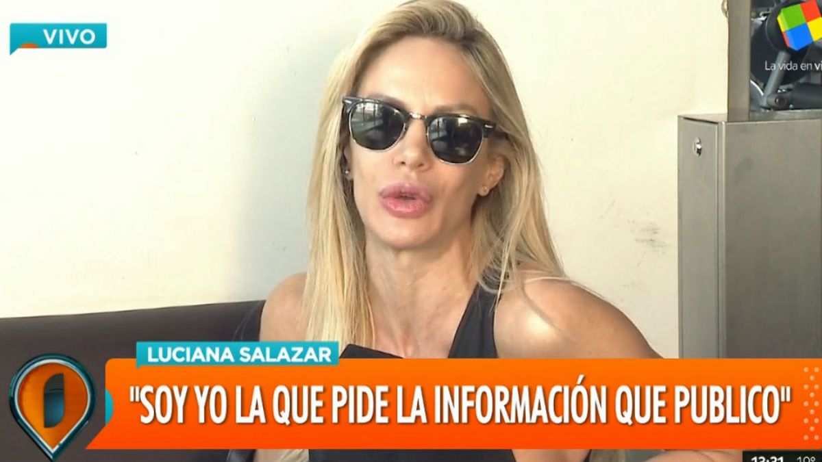 Luciana Salazar sobre sus tuits políticos: Me llegan cosas mucho más  turbias que yo filtro