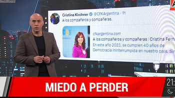 Esteban Trebuzq cargó contra la vicepresidenta. (Captura) Esteban Trebuzq cargó contra la vicepresidenta. (Captura)