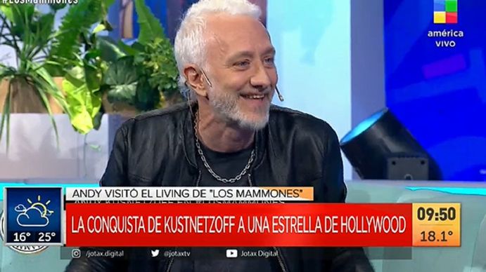 Andy Kusnetzoff y su intento por conquistar una famosa actriz