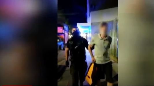 Caballito: cayó ladrón infraganti a punto de robar un delivery