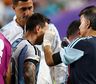 Preocupación por Messi: qué le pasó en el ojo durante el partido de la Selección Argentina ante Suiza