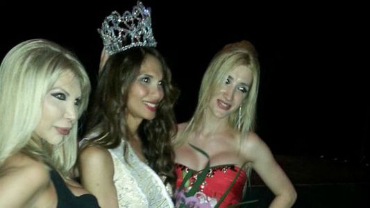 Paola, una rosarina al natural, se convirtió en la nueva Miss Trans Argentina