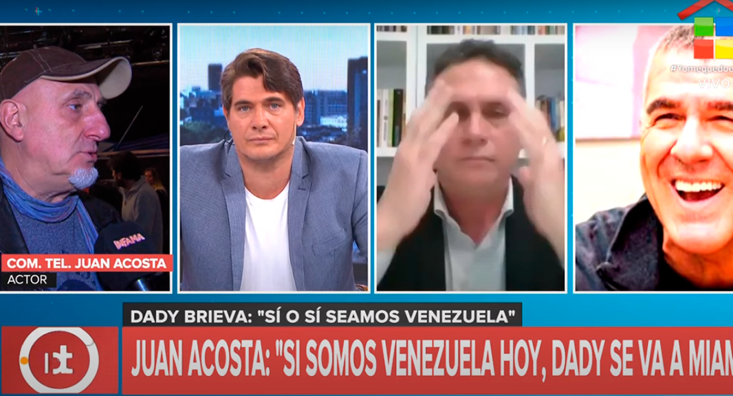 Juan Acosta trató de pelotudo al periodista Mauro Federico que le dijo que repite los títulos de Clarín