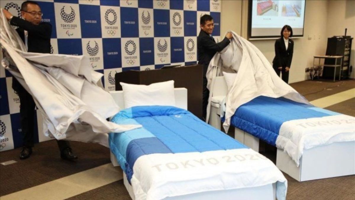 En los Juegos Olímpicos de Tokio los atletas dormirán en camas anti sexo
