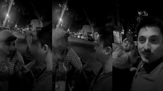 El video de cómo le quisieron robar el celular a Señorita Bimbo mientras hacía un vivo en la calle