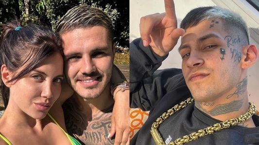 Mauro Icardi llegó al país y le mandó un duro mensaje a L-Gante tras el reencuentro con Wanda Nara
