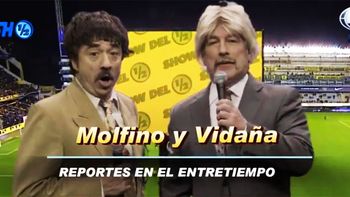 Pachu Peña volvió con Reportes en el entretiempo: Viene bien ponerle humor al fútbol