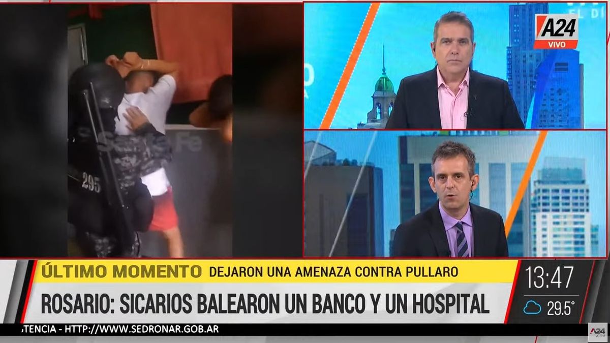 La policía allanó el penal más peligroso de Santa Fe tras las amenazas al gobernador Maximiliano Pullaro. (Captura)