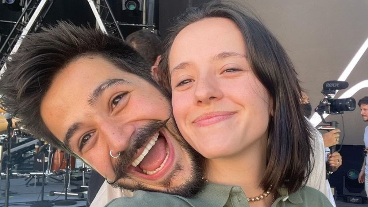 Evaluna Montaner y su marido, el colombiano Camilo Echeverry.