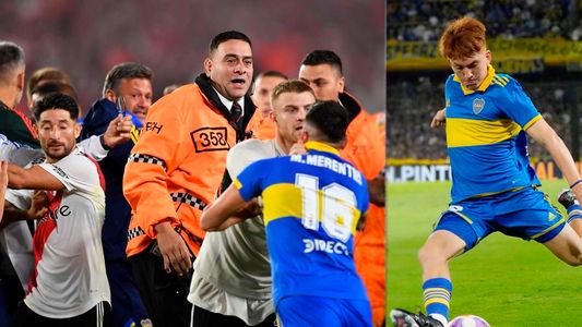 Se filtró la tremenda patada que pegó Valentín Barco, la promesa de Boca, en medio del escándalo