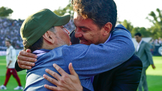 Gallardo, sobre Maradona: Lo quiero bien, que tenga salud y que disfrute del lugar donde está