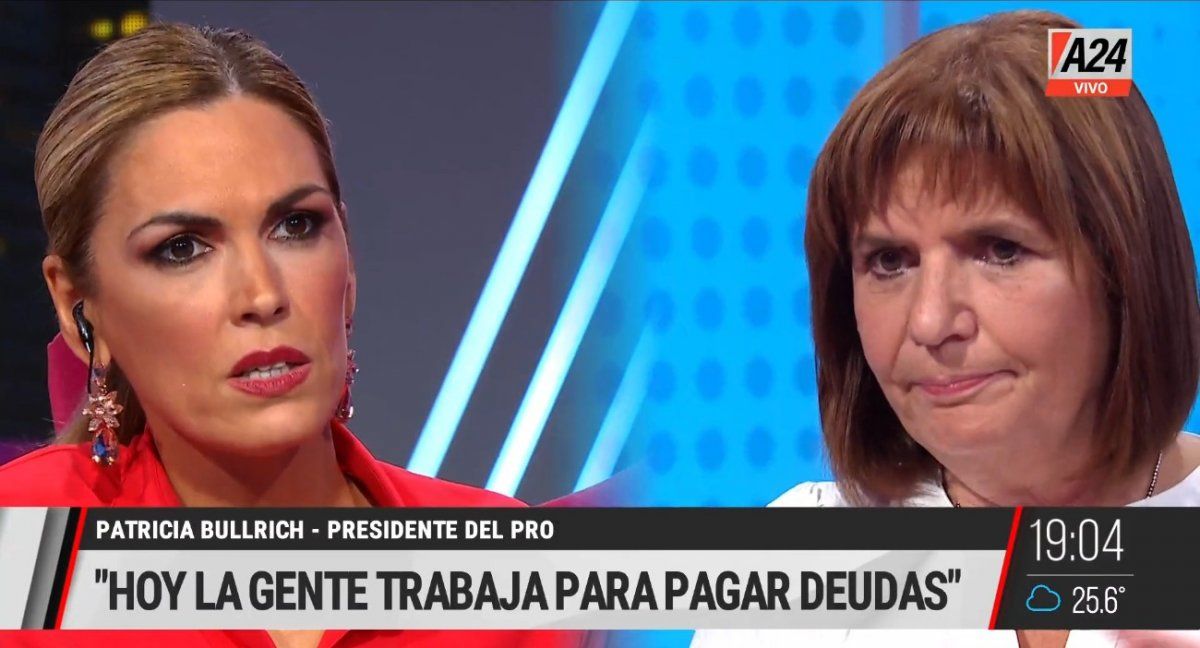 Patricia Bullrich entrevistada por Viviana Canosa.