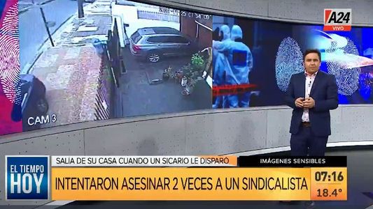 Así intentaron dos veces asesinar al sindicalista Roberto Coria
